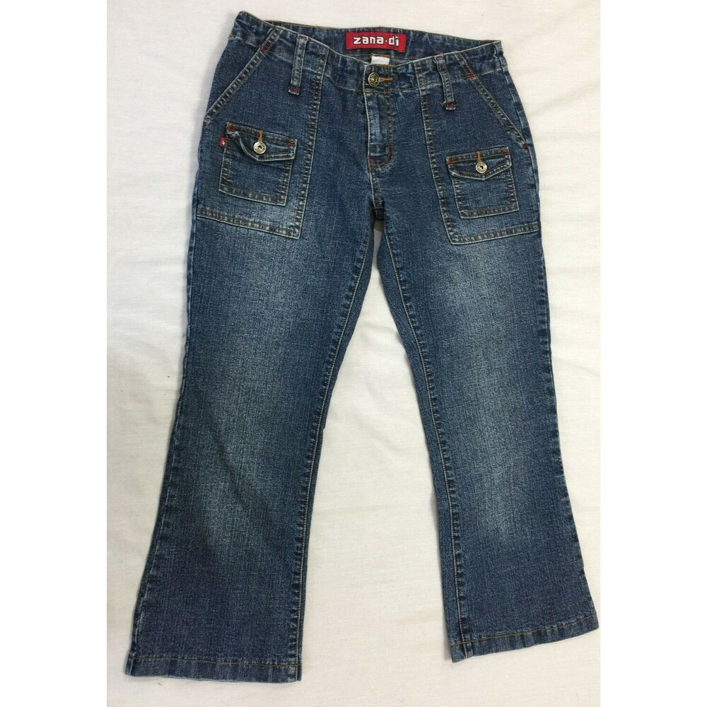 ZANA DI WOMENS JEANS CAPRIS PANTS SIZE 3